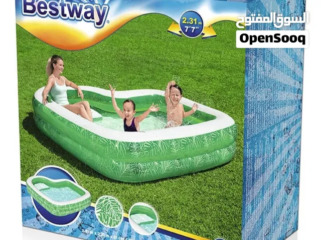 عرض التوفير اليوم الوطني للبيع الرياض . مسبح عائلي قابل للنفخ من ماركة بیست واي الشهيرة