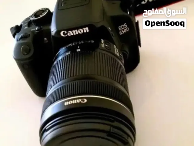 للإيجار كاميرا كانون مع عدة تصوير احترافيه