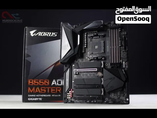 السلام عليكم مطاوب Gigabyte B550 AORUS MASTER اريد هاي المذربورد باللظبط مثل الي بالصورة