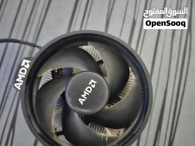 لقطة مبرد معالج AMD الأصلي نظافة وكالة تبريد هادئ وممتاز