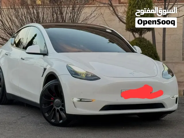 تسلا y 2023 لونج رينج 550بشحنه 7ركاب جمرك جديد بحاله الوكاله دفع رباعي384حصان اعلى صنف فحص كامل