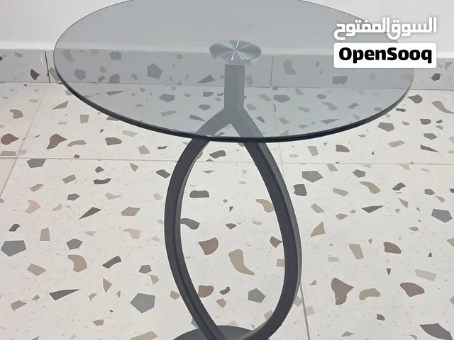 Glass round tables - 5 kd each ( 2 available)