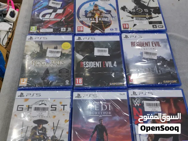 اشرطة سوني 5 جديد العاب سوني ps5