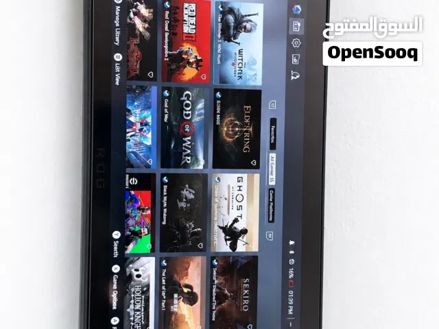 ASUS ROG Ally X Z1 Extreme 1TB بحالة ممتازة جدا مع الشاحن الاصلي