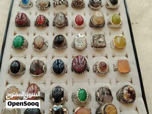 خواتم عقيق يماني وسليماني صياغه ممتازه