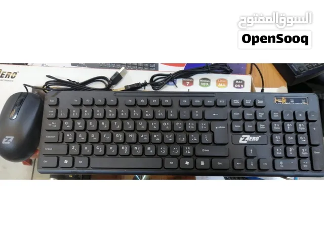 كيبورد و ماوس zero ZR-4608 wired , high quality standard & reliable keyboard