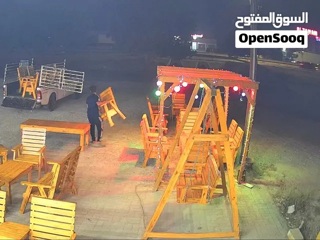 جلسات خشبية مميزة