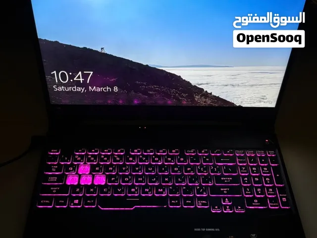 ASUS TUF GAMING A 15 in a ver good and clean condition ,very good battery.144 hz ,ryzen7