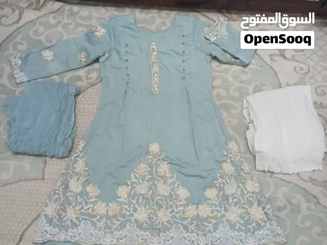 Pakistani Indian dresses ready to wear three piece suit/