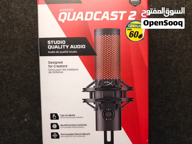 HyperX Quadcast 2 Microphone مايك هايبر اكس كواد كاست 2