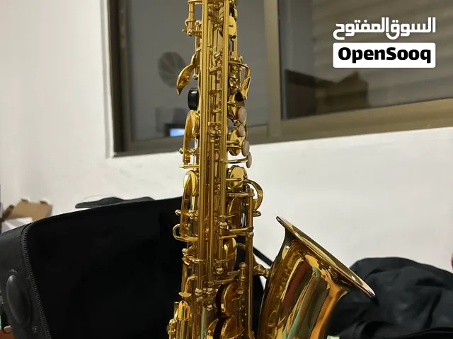 Alto saxophone used once for time unavailability  ساكسفون مستخدم مره لعدم وجود وقت