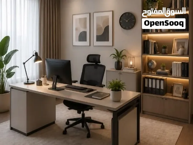 شقة مكتبية فاخرة للايجار زاوية الدهماني على الرئيسي موقع ممتاز بناء حديث في عمارة خاصة