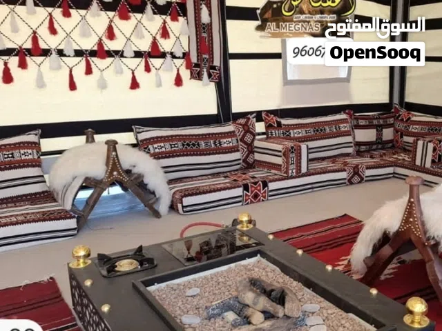 خيام للبيع وجلسات السعودية الراقيه وكل ما يخص  التخيم متوفره لدينا توصل وفالك طيب