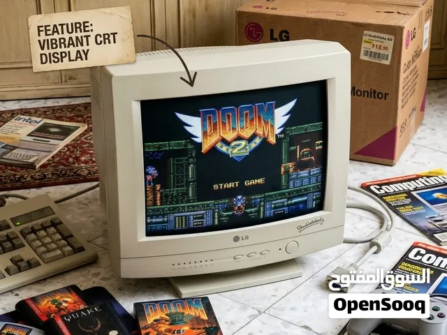 Original Vintage LG StudioWorks 45V CRT Monitor