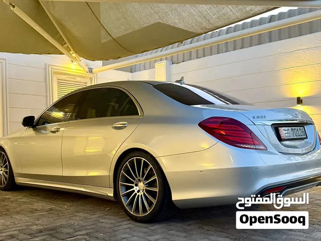 مرسيدس S500 خليجي موديل 2015 خمس فصوص بحالة ممتازة