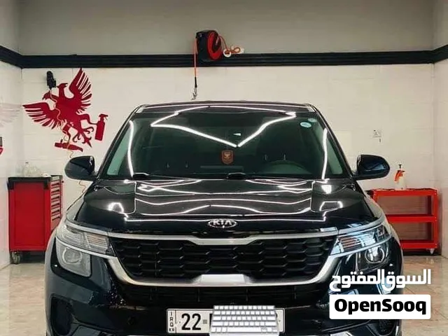 كيا سيلتوس لون اسود موديل21 ماشية 70 الف كيلو امريكي حادث دعامية فقط وبنيد مبدل