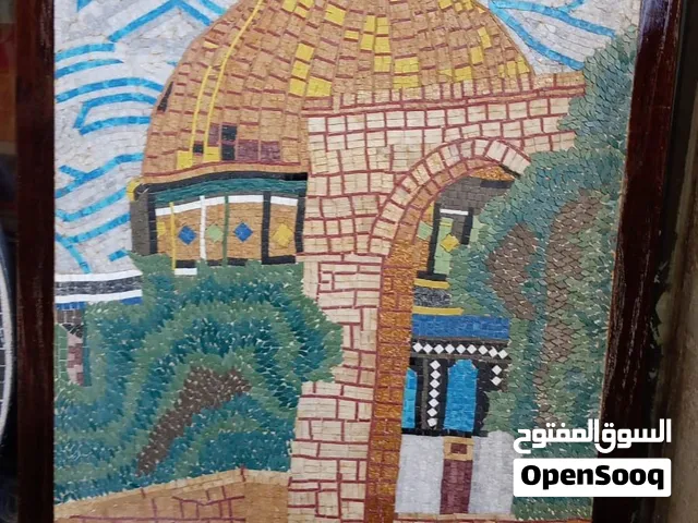 لوحة فسيفساء مميزة للمسجد الاقصى قياس اللوحة 40*60 السعر 150 دينار