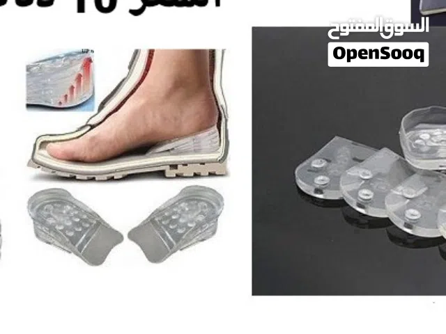زيادة الطول 5 سم يوضع داخل الحذاء لجميع الأحذية الرياضية ، والأحذية الجلدية. تتكون كل جهة من 5 طبقات
