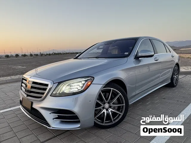 بدون حادث S450 2018مرسيدس