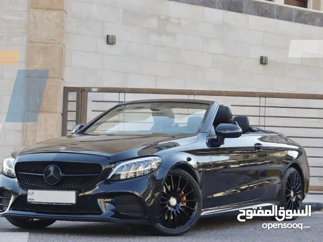 Convertible Mercedes Benz in Amman
