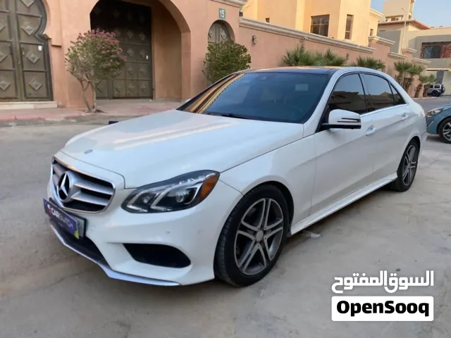 مرسيدس E400 موديل 2015 في الرياض (ممشى 230 ألف) - مرشوش كامل والحد 75 ألف
