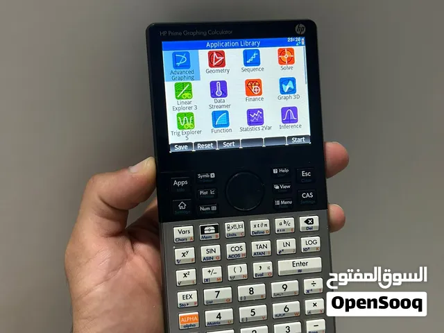 حاسبة آلة حاسبة ذكية لمس HP graphic calculation