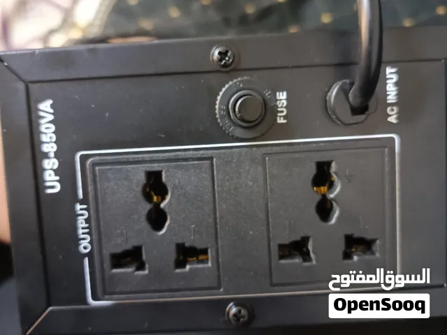 UPS جديد مستعمل يومين ماركه CARBON 850v بل ذمه