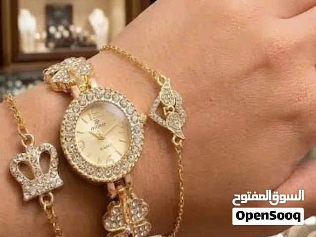 الرحمن للساعات النسائية - كشخة الكشخة!  فري سائز