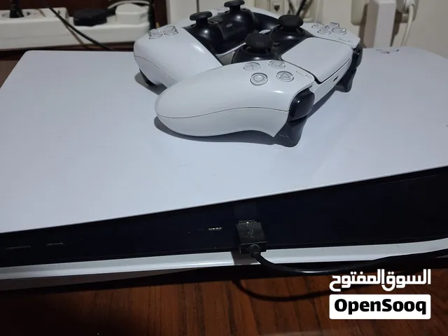 بلايستيشن 5 ديسك اديشن مع ايدتين اصليات