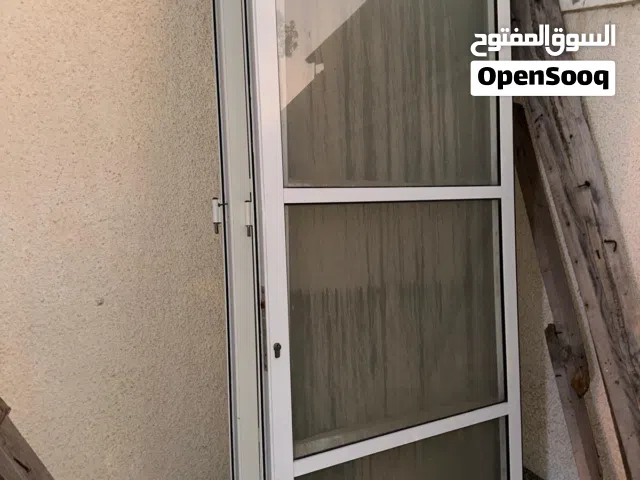 باب المنيوم زجاج 4 قطع