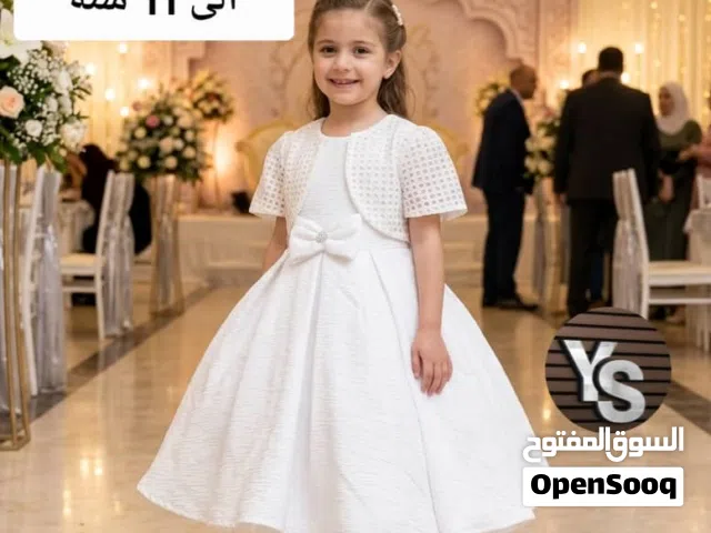 فساتين بناتي عريسي انيق وجذاب المقاس من عمر3سنين الى عمر 11سنه الكل يسوي متابعه ليصل اليكم كل جديد