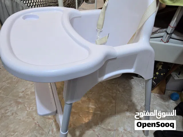 Baby shop High Chair white color