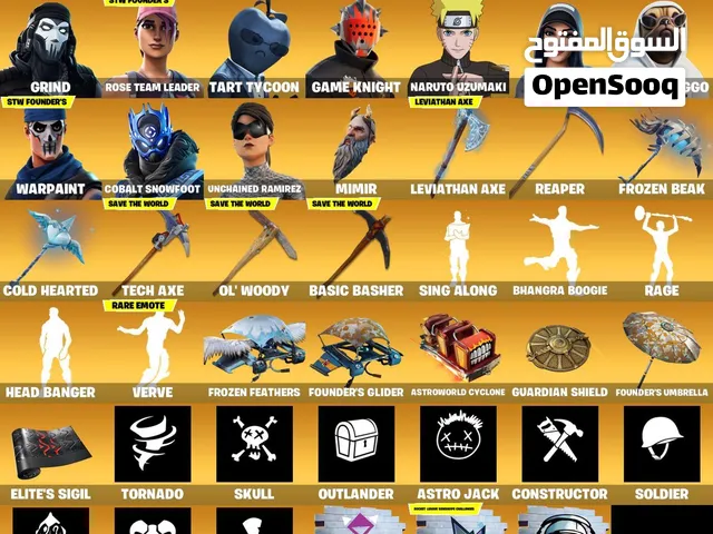 Fortnite Accounts and Characters for Sale in Dubai