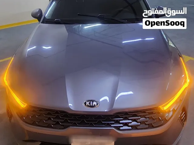 KIA K5 LXS 2021 99.000mil سيارة KIA K5 ممتازة مواصفات أمريكية ضمان قير ماكينة شاسي