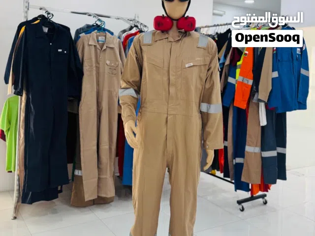 Overalls and safety equipment