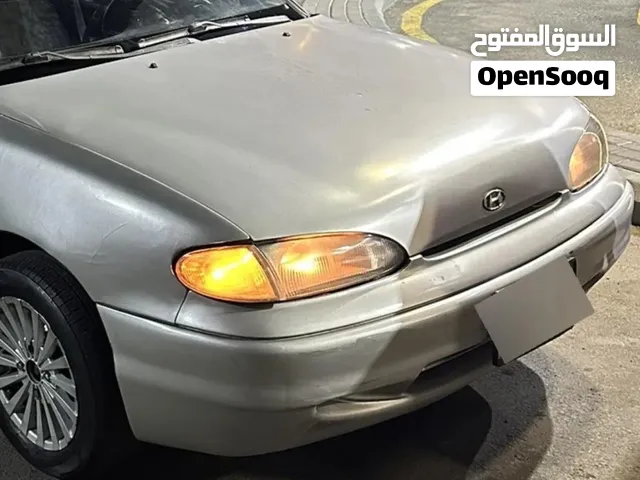 متوفر غطا متور  اكسنت 96 مع طمبون نظيف لون سلفر