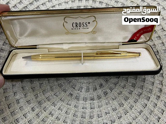 قلم كروس مطلي ذهب عيار 18