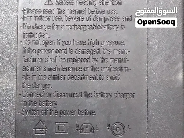 بطارية ليثيوم مستعملة+شاحن جديد