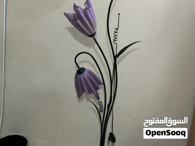 لمبة أرضية ديكور زهور بنفسجية للبيع