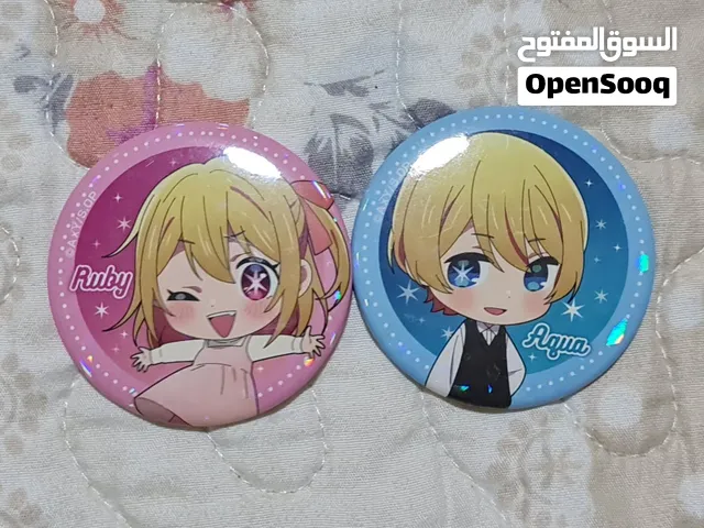 Unused Oshi no Ko Button Pins
