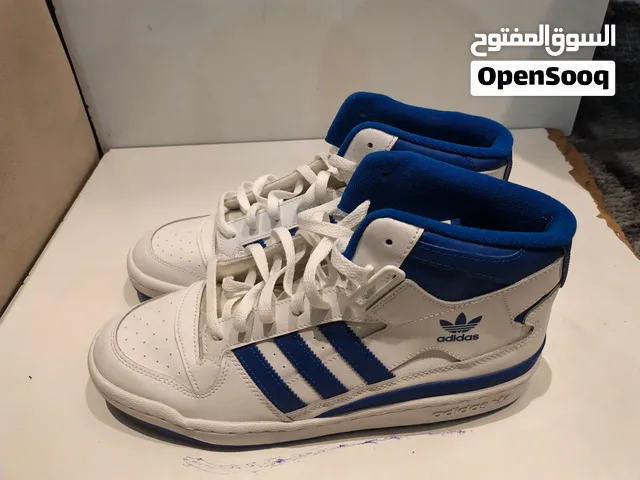 adidas Forum Mid (Cloud White / Royal Blue)