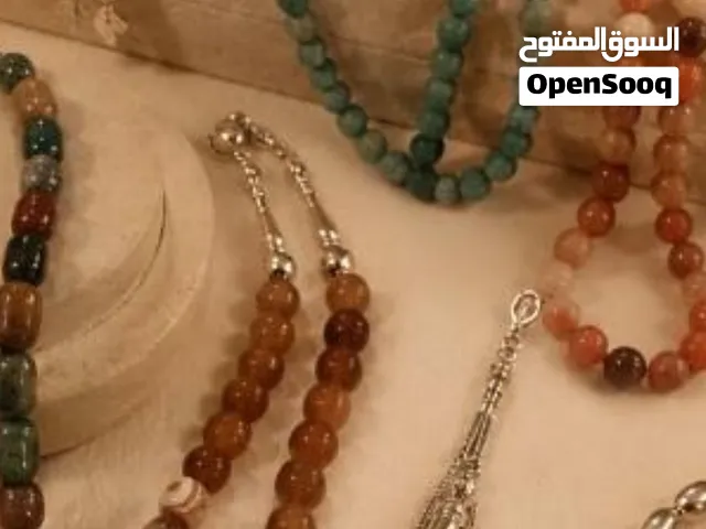 مسابح أحجار كريمه 50 ريال فقط