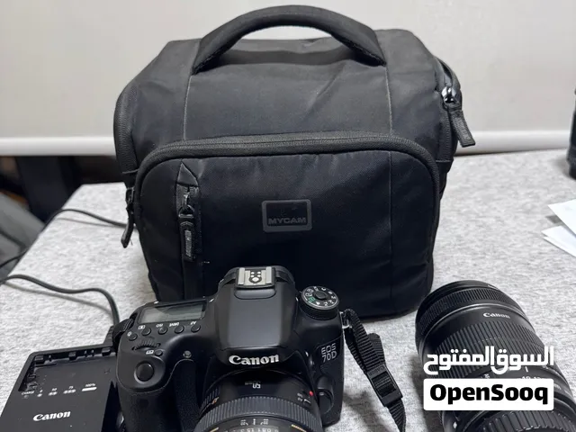 Canon EOS 70D with 2 Canon Lenses + Accessories