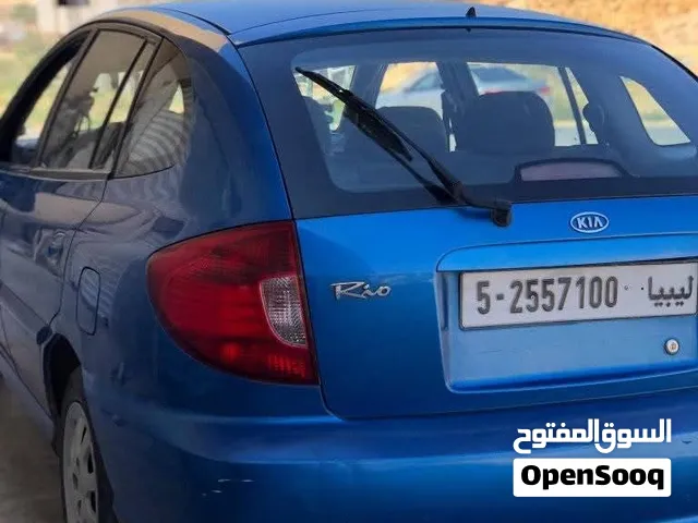 مطلوب كيا ريو 2004/2003  حتا مبرزن مهم الهيكل المكان الخمس