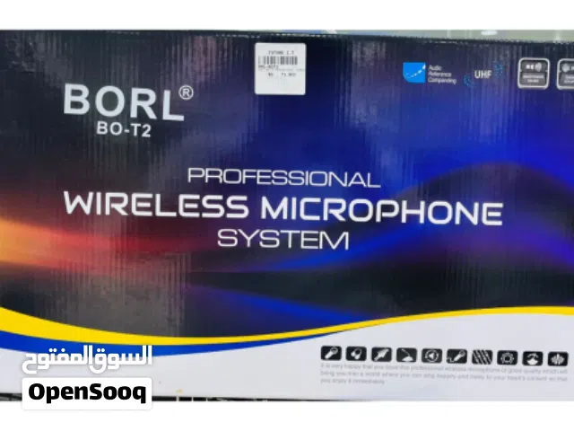 Borl B0-T2 Professional Wireless Microphone System  نظام ميكروفون لاسلكي احترافي من Borl B0-T2