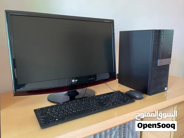 Dell OptiPlex 7060 MT + TV Monitor + Windows 11 Pro + Office 2019 Pro Plus
