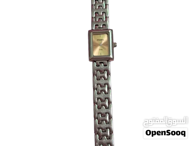 ساعة Fossil Steel أصلية FS-2528 نسائية - ستانلس ستيل