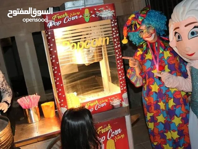تأجير عربايات البوب كورن