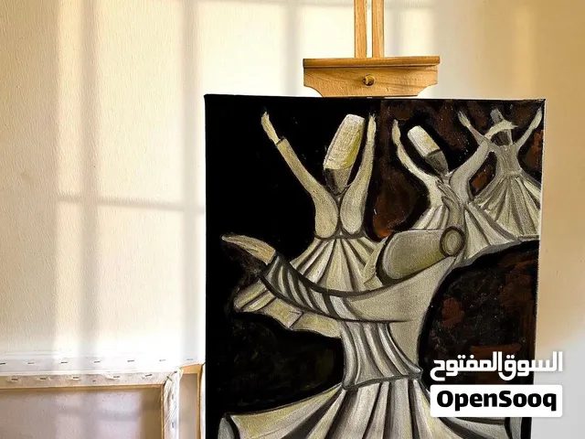 لوحة الدروايش مرسومه رسم  للبيع
