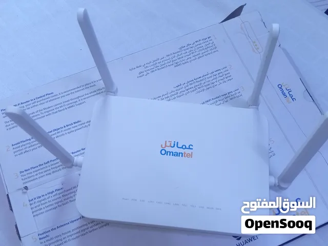 مودم راوتر الياف بصرية عمانتل من هواوي